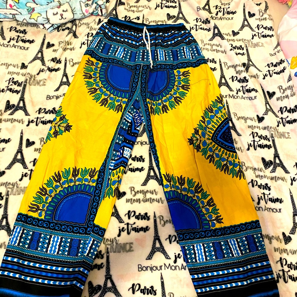 Free size African print pants